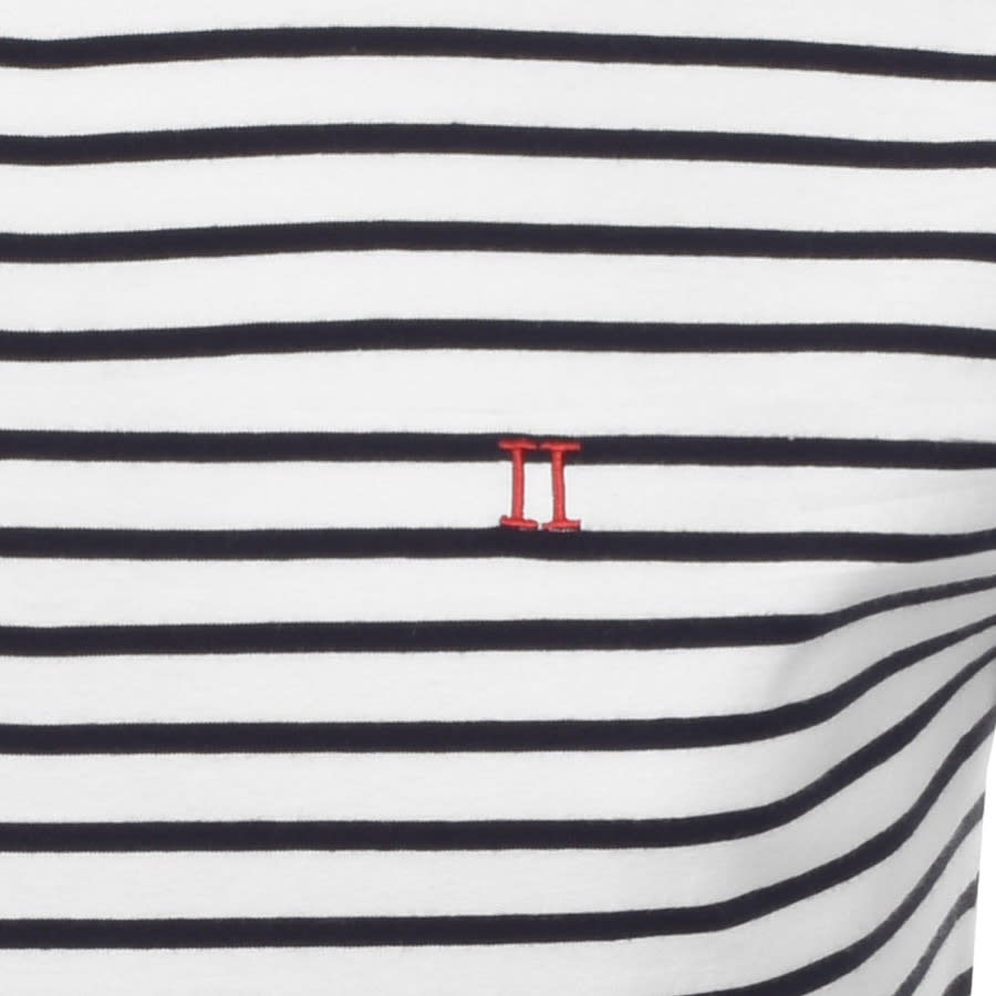 Alternative Image for ProductLes Deux Sailor Stripe T Shirt White3
